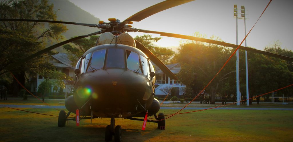 helicopter flight from bodrum to d maris bay hotel