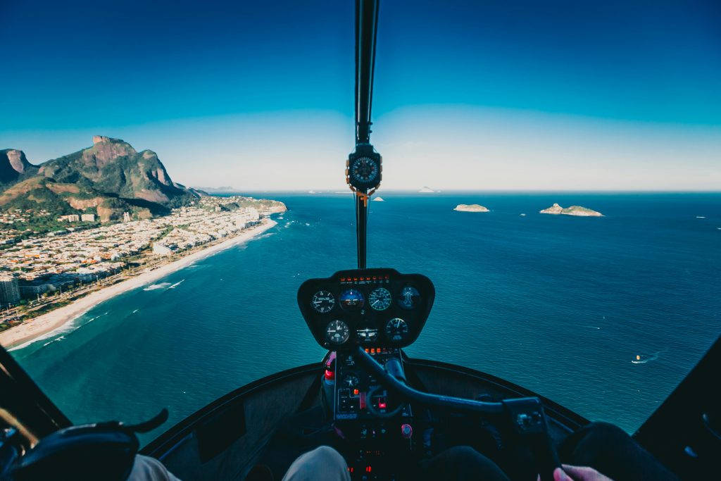 luxury helicopter to d maris bay turkey